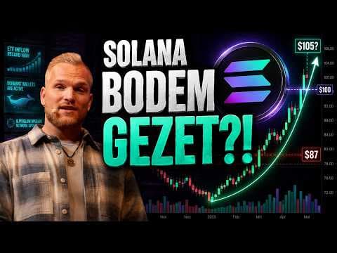 Videominiatuur: Solana koersanalyse: SOL terug op $100 — video-analyse door Elroy Ryon
