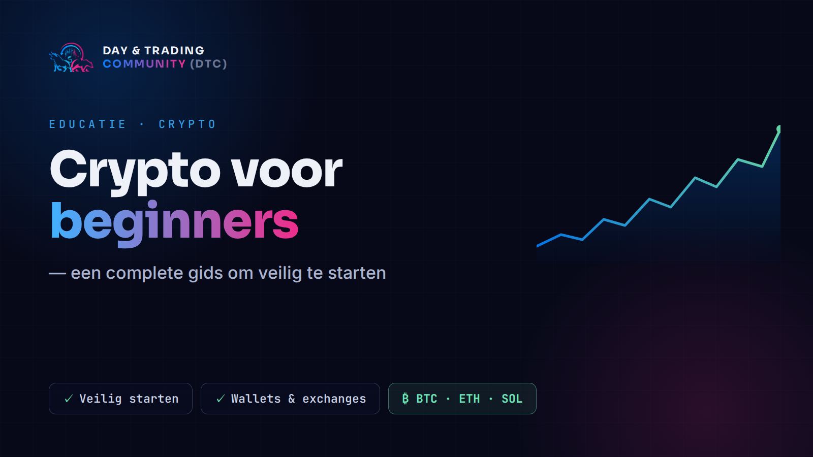 Crypto voor beginners: een complete gids om te starten