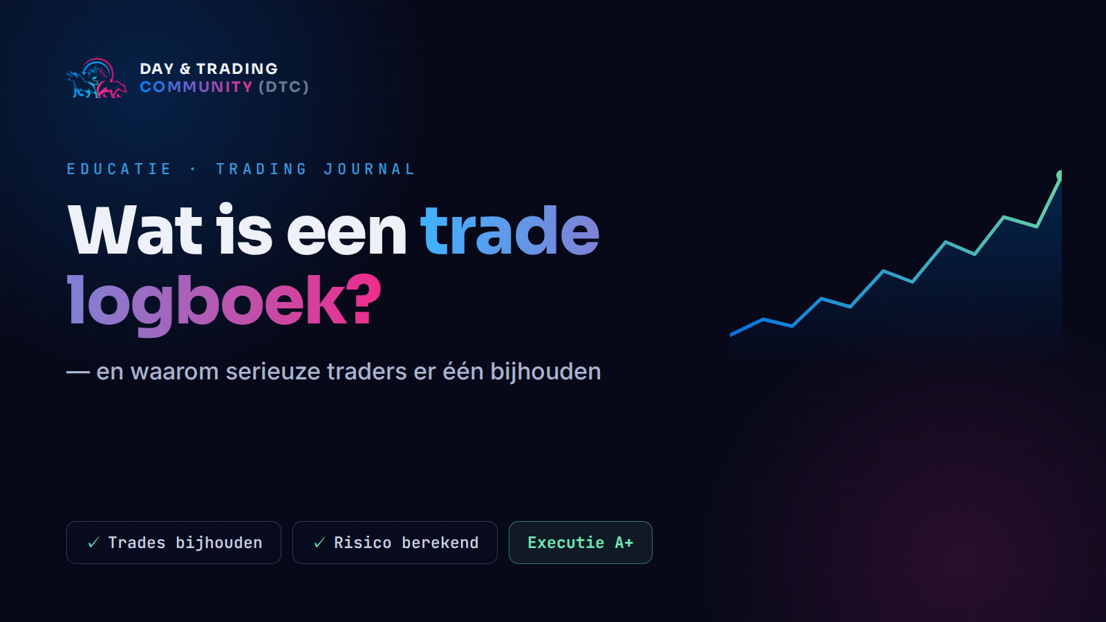 Wat is een trade logboek — en waarom serieuze traders er één bijhouden